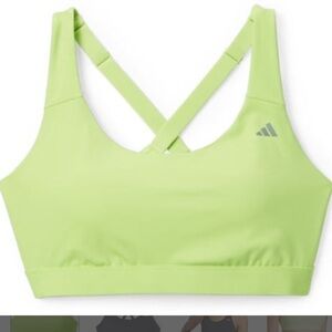 adidas Ultimate Medium-Support Bra- light green
